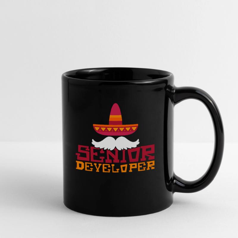 Senior Developer Programming Programmer Tasse einfarbig