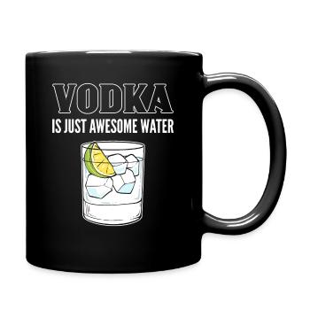 La vodka est juste géniale Wodka de l’eau - Mug uni - noir - Droite