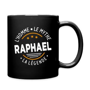 Raphaël L'Homme Le Mythe La Légende - Mug uni - noir - Droite