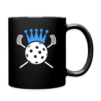 Floorballer Design Floorball Player Floorball - Full Colour Mug - black - Right