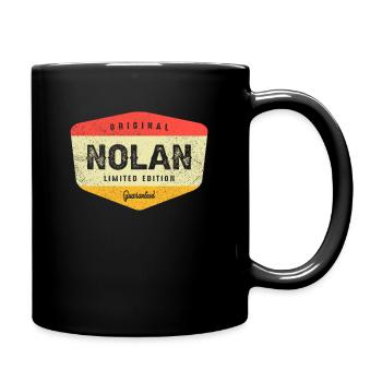 Nolan Limited Edition Funny Personalized Name - Full Colour Mug - black - Right