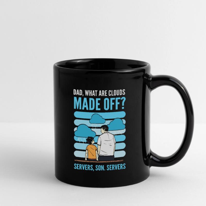 Quels sont les nuages faits de programmeur de programmation Mug uni