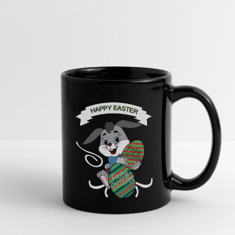 HAPPY EASTER, Easter , Coloured Easter Eggs Full Colour Mug