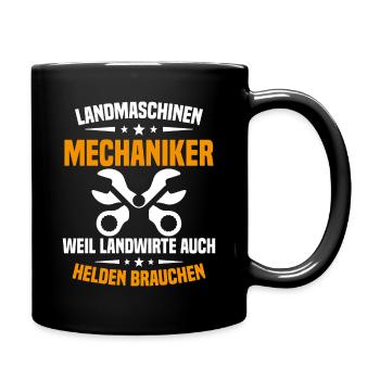 Mécanicien en machines agricoles Tracteur - Mug uni - noir - Droite