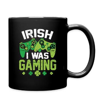 Irish I Was Gaming - Mug uni - noir - Droite