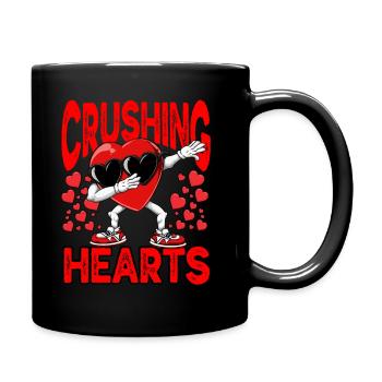 Crushing Hearts Monstertruck T-rex Boys - Tasse einfarbig - Schwarz - Rechts