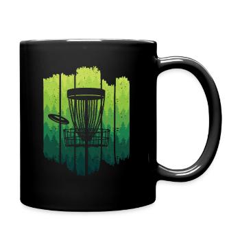 Disc Golf Player Design Frisbees Disc Golfer - Mug uni - noir - Droite