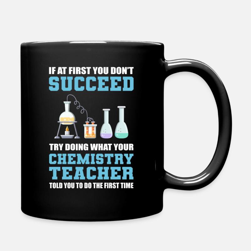 Chemistry Teacher Science Teacher - Tasse einfarbig - Schwarz