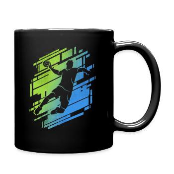 Handball Handball Player Boys Handball Player - Full Colour Mug - black - Right