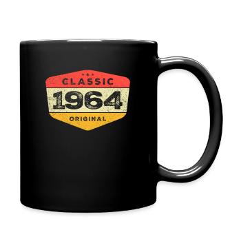 Classic 1964 59 Birthday Vintage - Full Colour Mug - black - Right