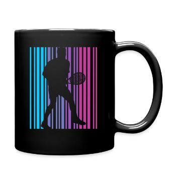 Joueur de tennis Club de tennis Joueur de tennis vintage - Mug uni - noir - Droite