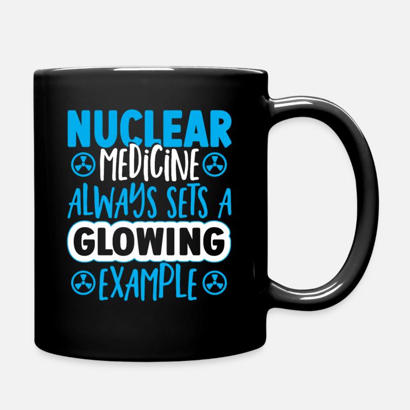 La médecine nucléaire donne toujours l’exemple - Mug uni - noir