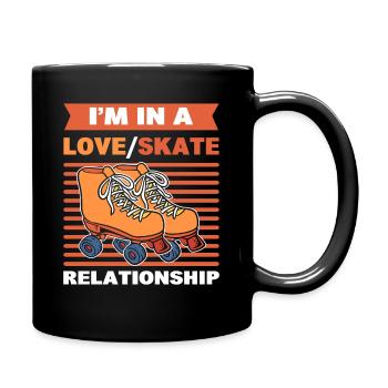 Roller Skating Roller Derby Roller Skating Sports - Mug uni - noir - Droite