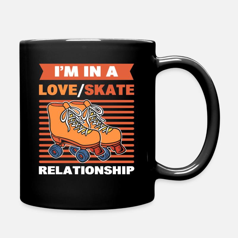 Roller Skating Roller Derby Roller Skating Sports - Mug uni - noir