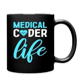 Codeur médical Vie Codeur clinique Codeur médical - Mug uni - noir - Droite