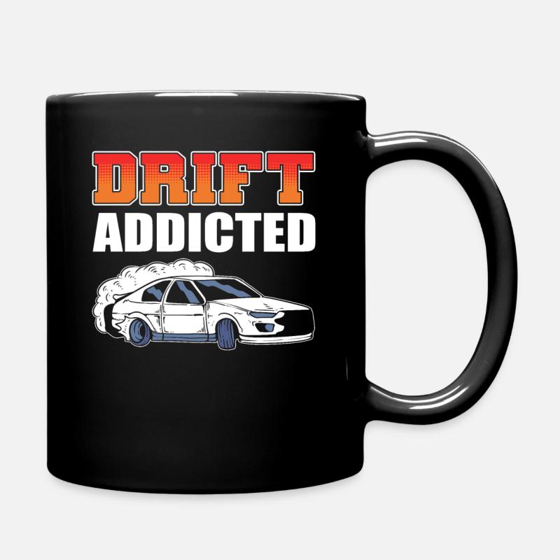 Course de voitures de drift accro à la dérive - Mug uni - noir