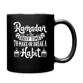 Ramadan Ramadan Moubarak Aïd musulman islamique - Mug uni - noir - Droite