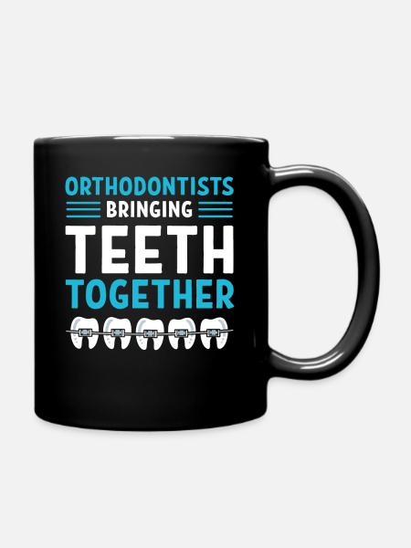 Orthodontistes Orthodontistes Dentistes Dentistes Dentistes - Mug uni - noir