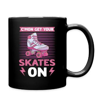 Roller Skating Roller Derby Roller Skating Skate - Mug uni - noir - Droite
