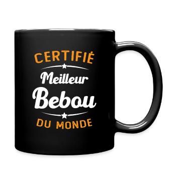 Homme Grand père surnom Papa Humour Meilleur Bébou - Mug uni - noir - Droite