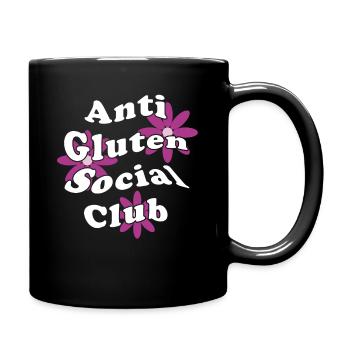 Glutenfrei Gluten frei Glutenfreie Diät Getreide - Tasse einfarbig - Schwarz - Rechts