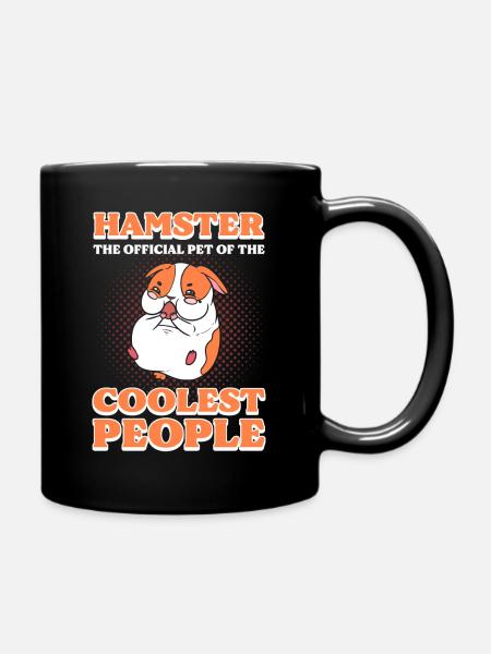 Hamster L’animal de compagnie officiel des gens les plus cool - Mug uni - noir