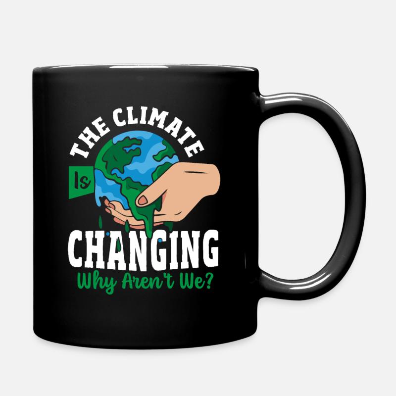 Le climat change, pourquoi ne le sommes-nous pas? Climat - Mug uni - noir