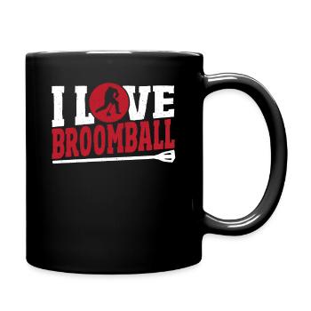 Ballon-balai Balai-bal Amateurs de ballon-balai - Mug uni - noir - Droite