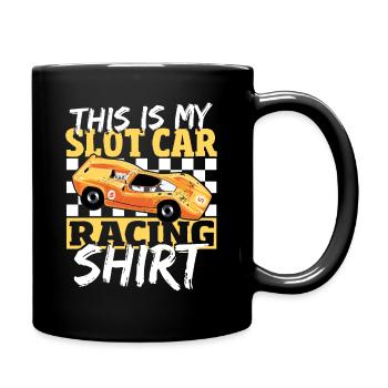 This Is My Slot Car Racing Shirt Slotcar Racer - Full Colour Mug - black - Right