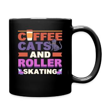 Roller Skating Roller Derby Roller Skating Sports - Mug uni - noir - Droite