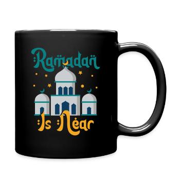 Ramadan Ramadan Mubarak islamisch Ramazan - Tasse einfarbig - Schwarz - Rechts