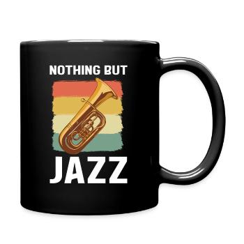 Rien que du jazz jazz musique jazz jazz auditeur - Mug uni - noir - Droite