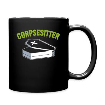 Salons funéraires Undertakers - Mug uni - noir - Droite
