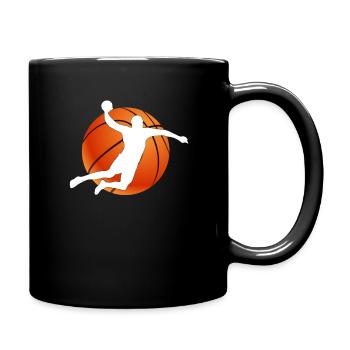 Joueur de basket-ball Streetball Basketball Sports - Mug uni - noir - Droite