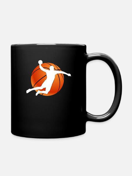 Basketball Player Streetball Basketball Sports - Full Colour Mug - black