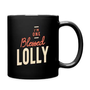 Lolly - Design for Moms and Grandmas - Full Colour Mug - black - Right