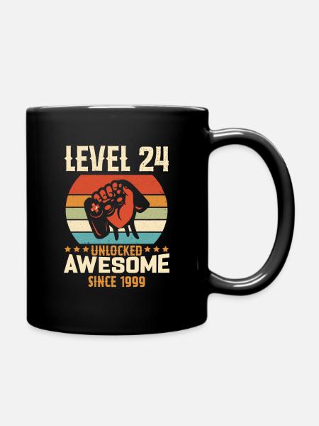 Niveau 24 complete 1999 Cadeau d'anniversaire - Mug uni - noir
