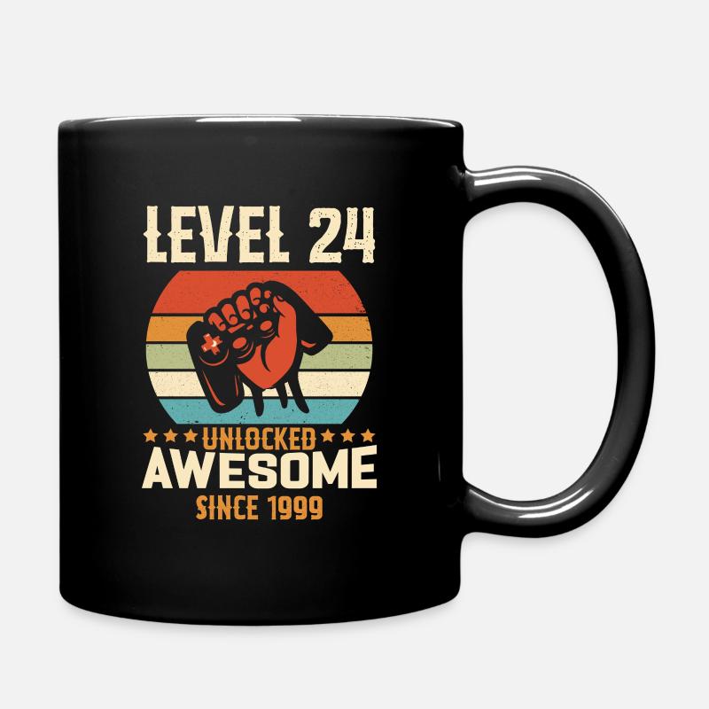 Niveau 24 complete 1999 Cadeau d'anniversaire - Mug uni - noir