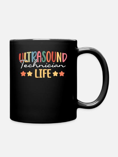 Technicien en ultrasons Vie Technicien en ultrasons - Mug uni - noir