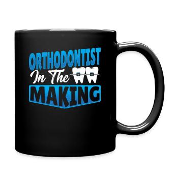 Orthodontist In The Making Orthodontists - Full Colour Mug - black - Right
