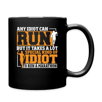 Il faut un idiot très spécial pour - Mug uni - noir - Droite