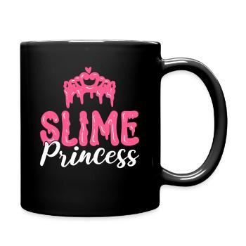 Schleim-Prinzessin - Tasse einfarbig - Schwarz - Rechts