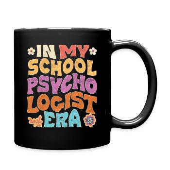 À l’époque des psychologues de mon école - Mug uni - noir - Droite