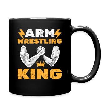 Arm Wrestling King Arm Wrestling - Mug uni - noir - Droite