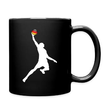 Basketball Win Germany - Full Colour Mug - black - Right