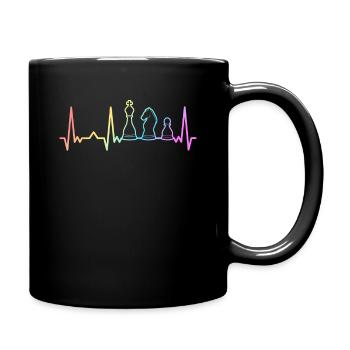Chess Chess Player Chess Piece - Full Colour Mug - black - Right