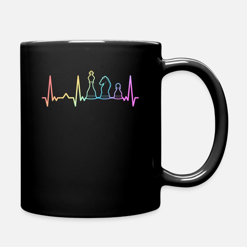Chess Chess Player Chess Piece - Full Colour Mug - black