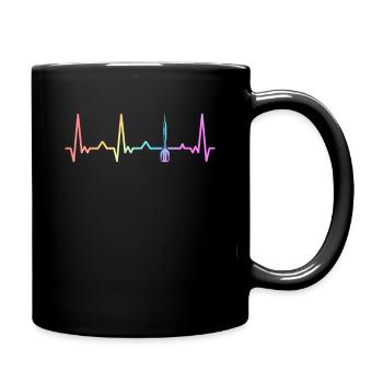 Darts Darts Darts Player Darts - Full Colour Mug - black - Right