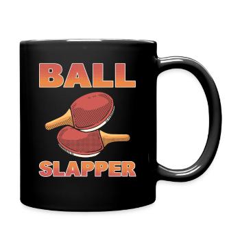 Ping Pong Slapper Table Tennis - Full Colour Mug - black - Right