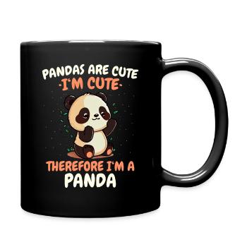 Panda Ours Panda Animal Pandas - Mug uni - noir - Droite